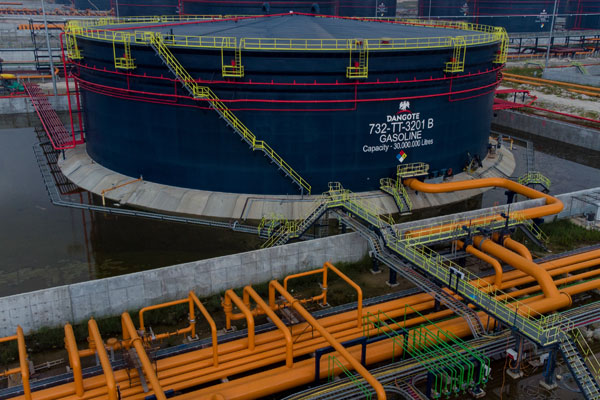 VACC at the Dangote refinery