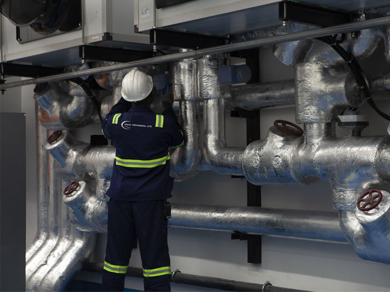 VACC air conditioning installation